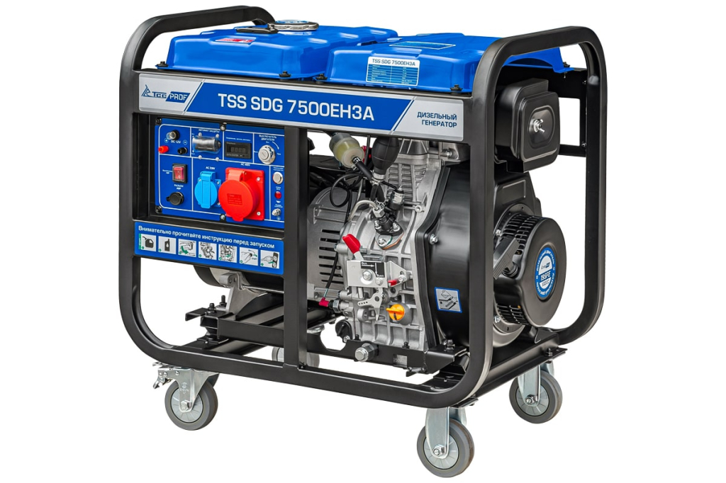 Дизель генератор TSS SDG 7500EH3A 200027